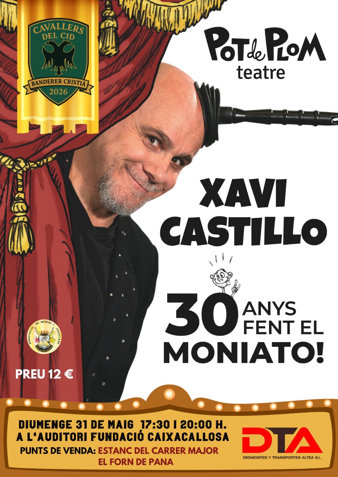 Xavi Castillo 30 anys fent el moniato a Callosa d'en Sarrià
